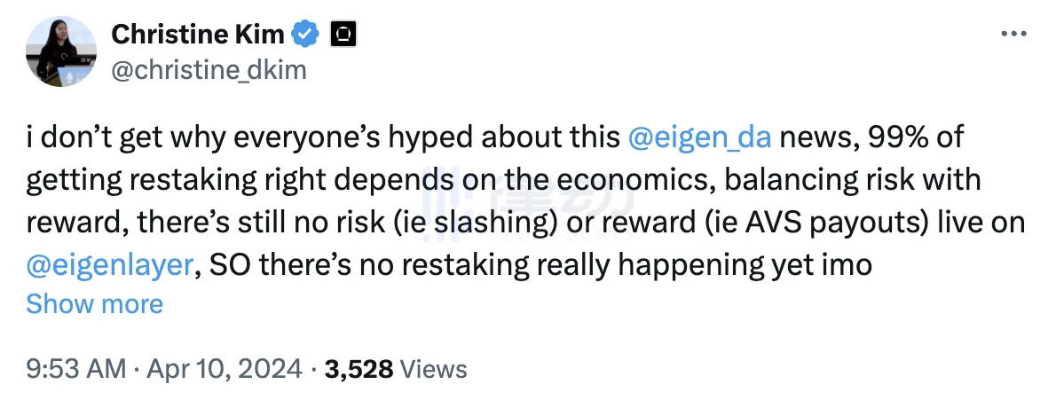 AVS 时代到来:EigenLayer 上线主网影响几何? AVS 时代到来:EigenLayer 上线主网影响几何?