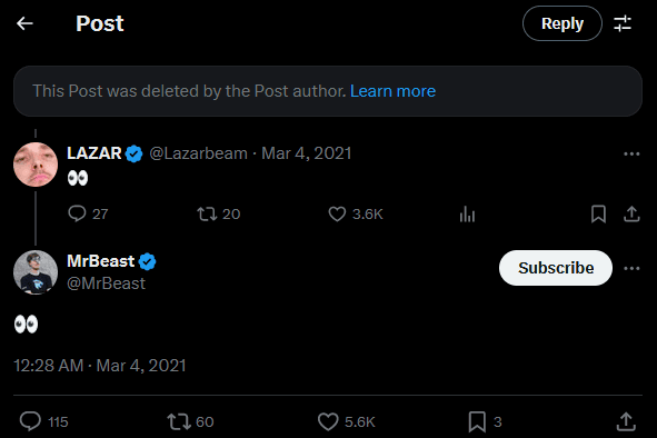 链上调查 MrBeast:「全球第一网红」如何靠推广代币谋利 2 千万美元? 链上调查 MrBeast:「全球第一网红」如何靠推广代币谋利 2 千万美元?