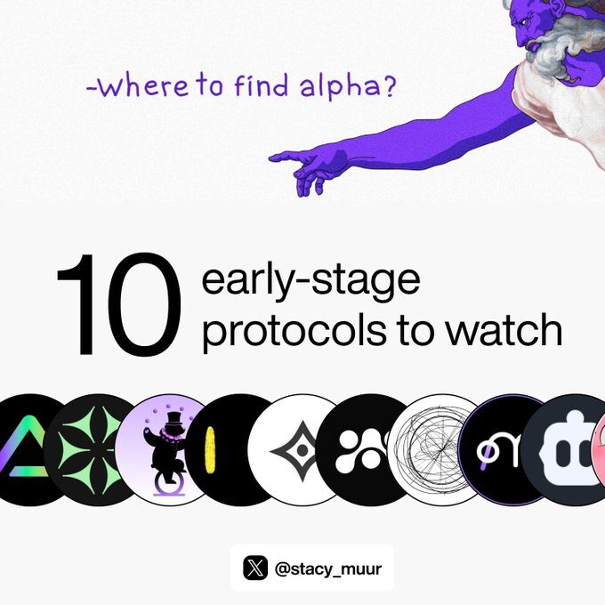 寻找潜在 Alpha:10 个早期未发币项目精选 寻找潜在 Alpha:10 个早期未发币项目精选