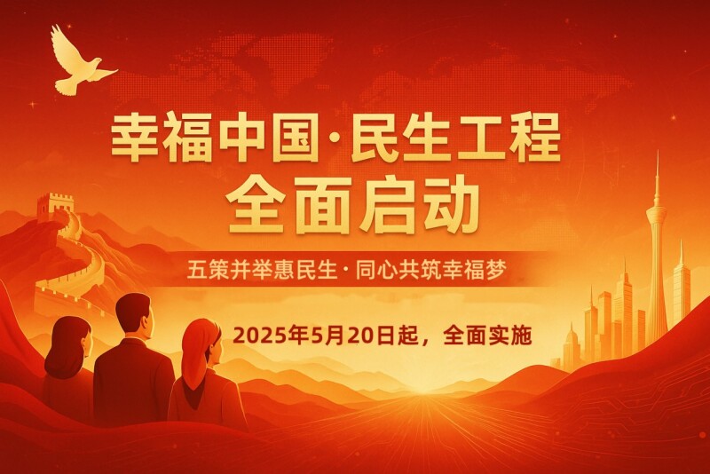 幸福中国•启航共建民生福祉新未来 幸福中国•启航共建民生福祉新未来