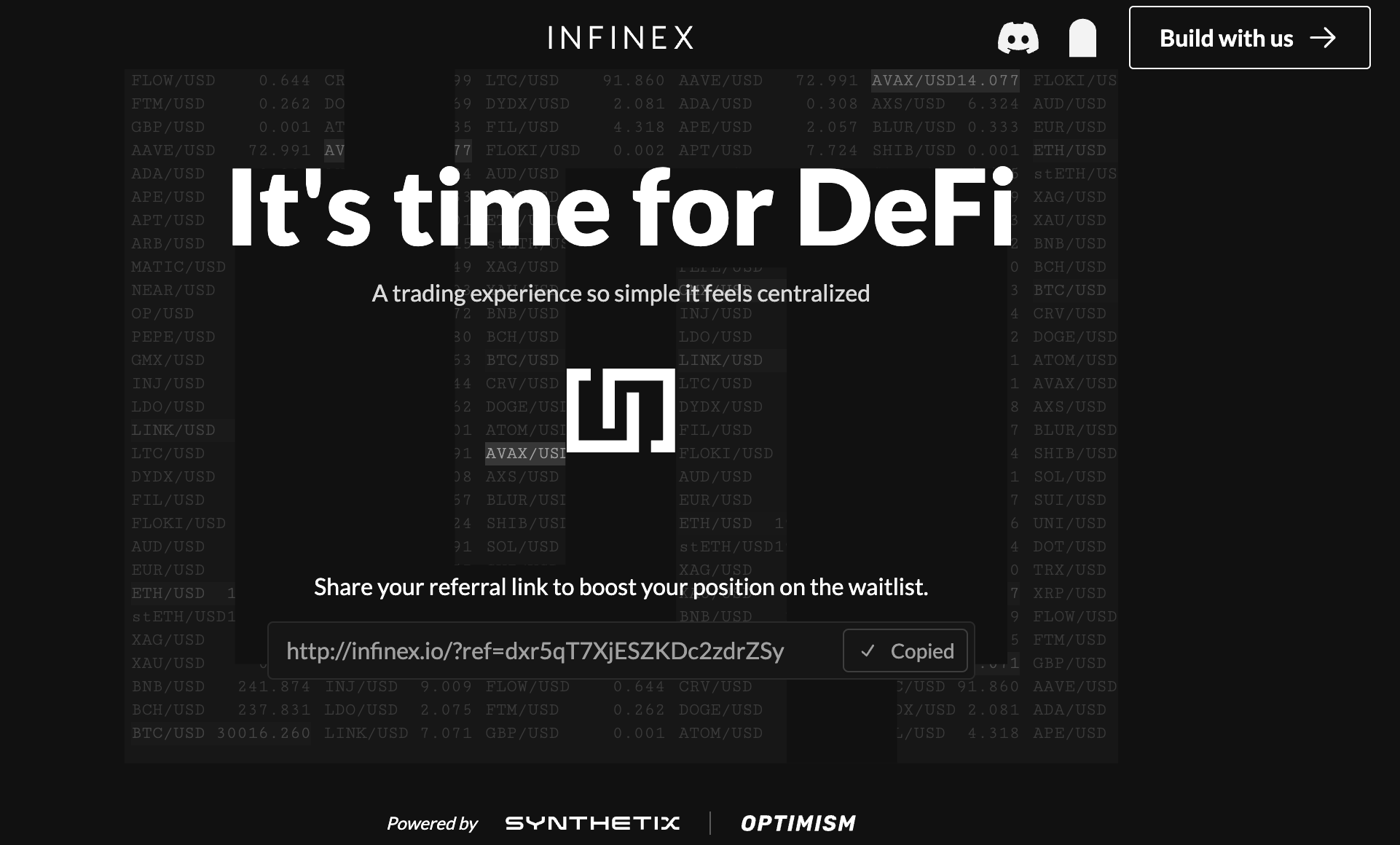 一文读懂Synthetix的新前端项目Infinex 一文读懂Synthetix的新前端项目Infinex