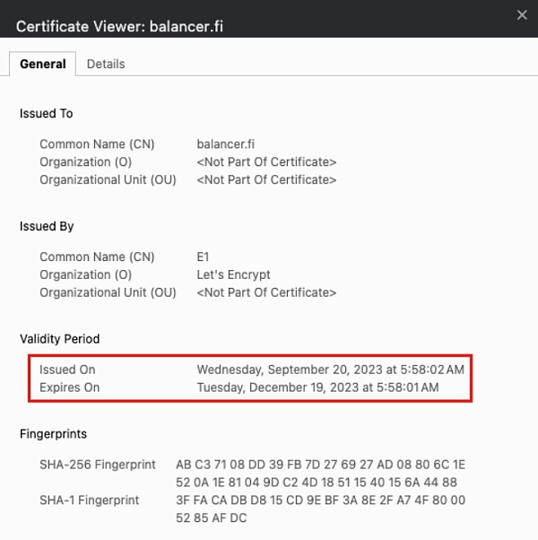 Balancer.fi BGP Hijacking攻击分析 Balancer.fi BGP Hijacking攻击分析