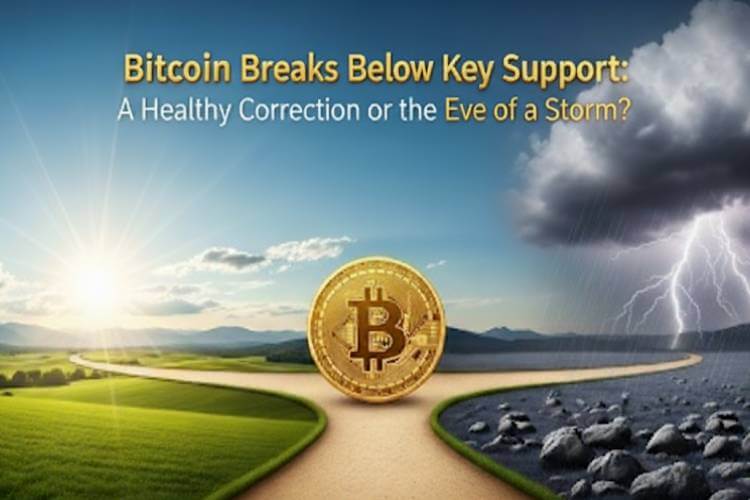 比特币跌破关键支撑:是牛市健康回调还是风暴前夜?