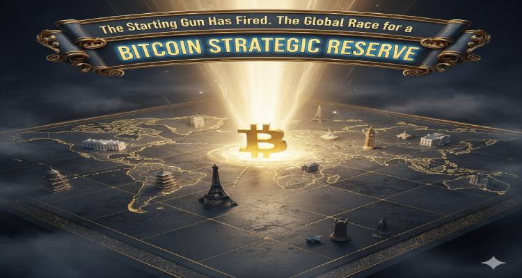 比特币战略储备一场全球国家竞赛的兴起,32国争相入局,特朗普行政令如何点燃导火索?
