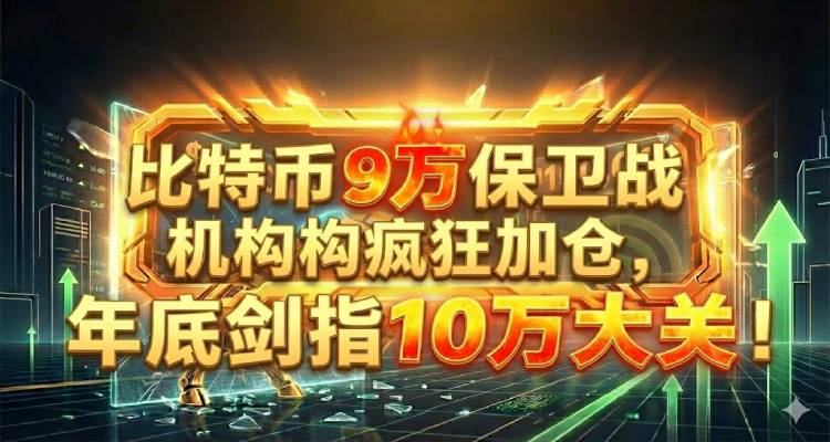 比特币未来走势分析:机构加仓比特币捍卫9万关口,年底能否突破10万?