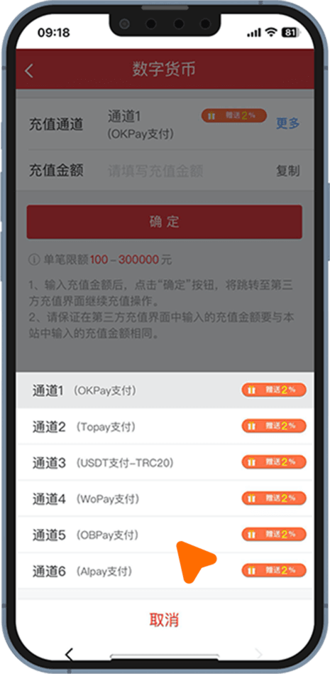 新手必读攻略OBPAY如何充值 OBPAY教程充值